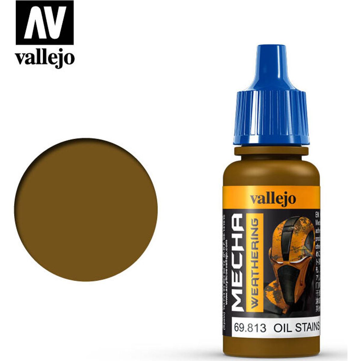 Vallejo - Mecha Weathering - Oil Stains Gloss - 17 Ml - 69813