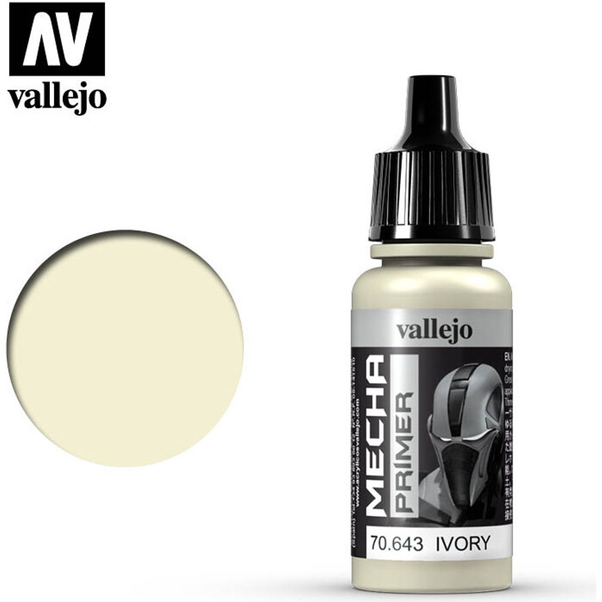 Vallejo - Mecha Color Primer - Ivory - 17 Ml - 70643