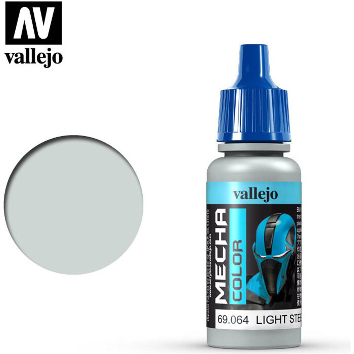 Vallejo - Mecha Color - Light Steel - 17 Ml - 69064