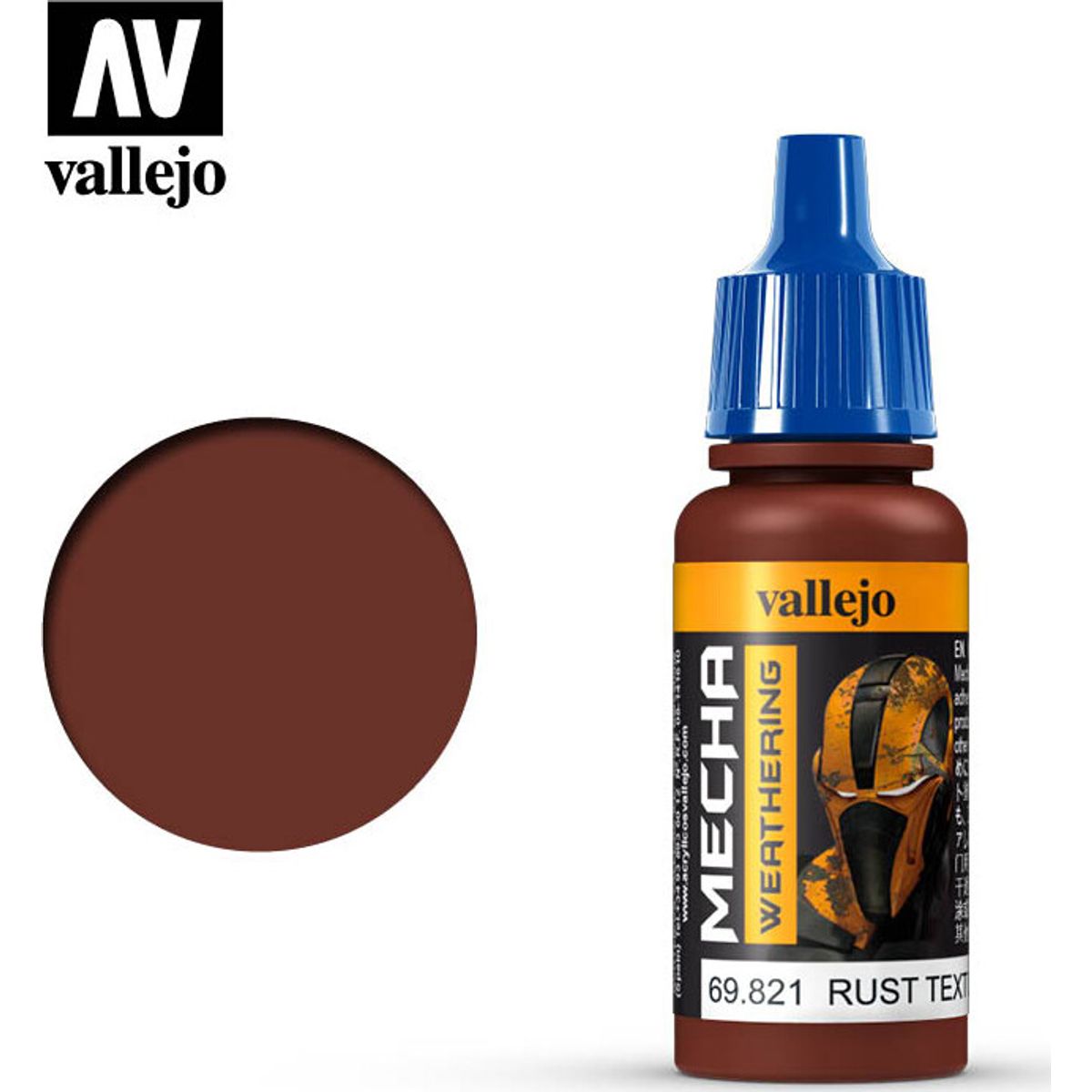 Vallejo - Mecha Weathering - Rust Texture Mat - 17 Ml - 69821