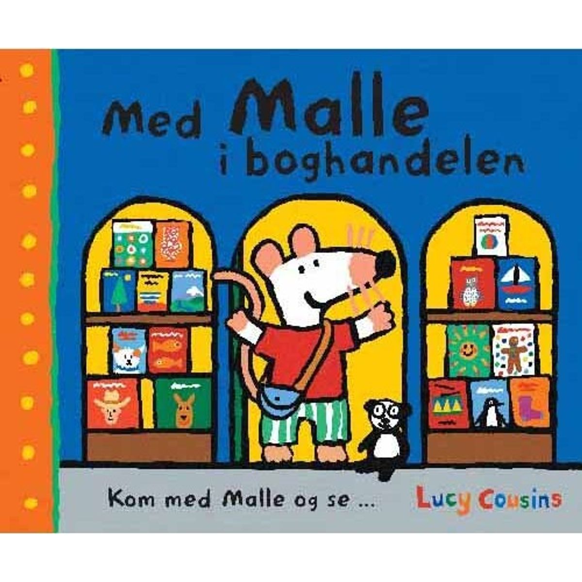 Med Malle I Boghandelen - Lucy Cousins - Bog