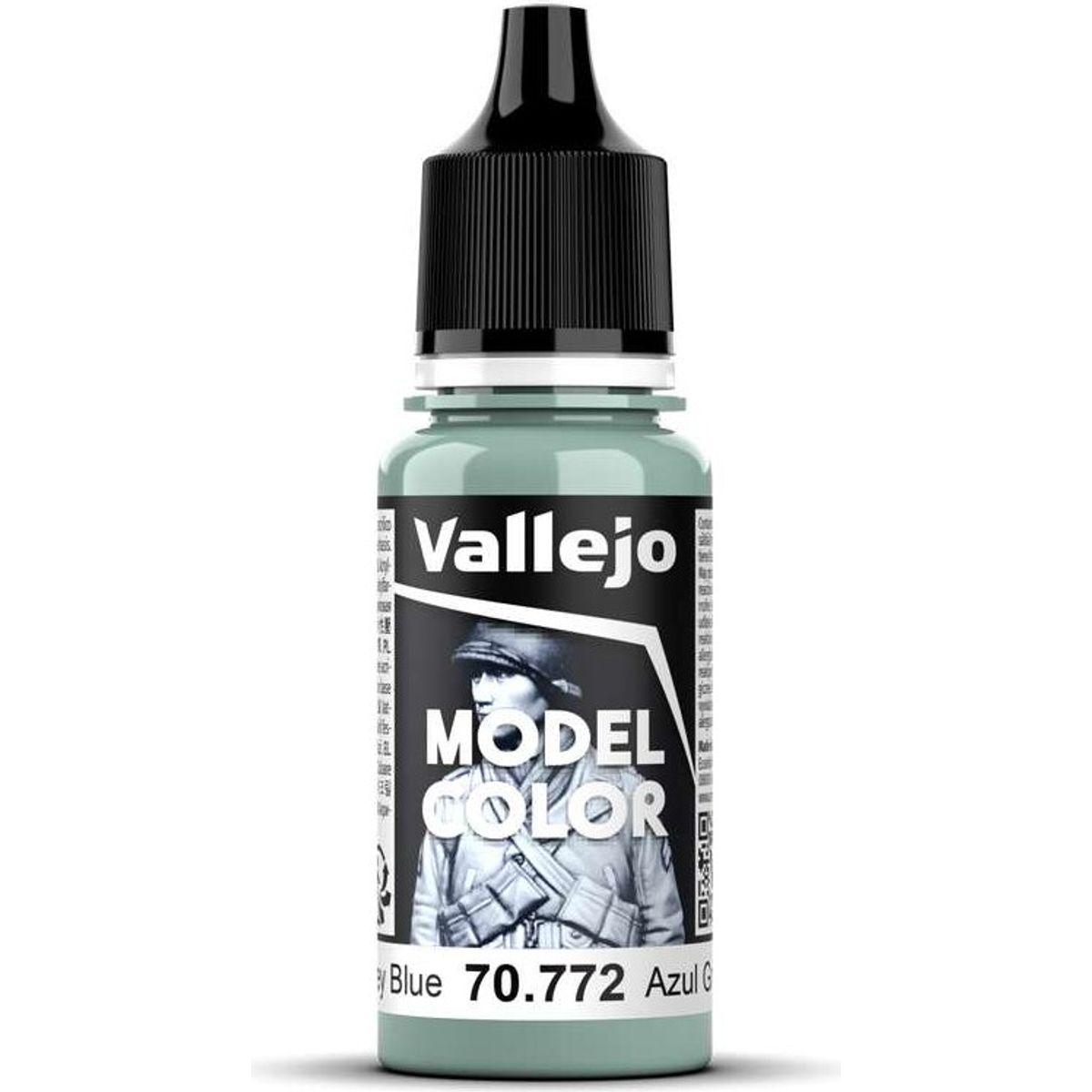 Vallejo - Model Color - Medium Grey Blue Mat - 18 Ml - 70772