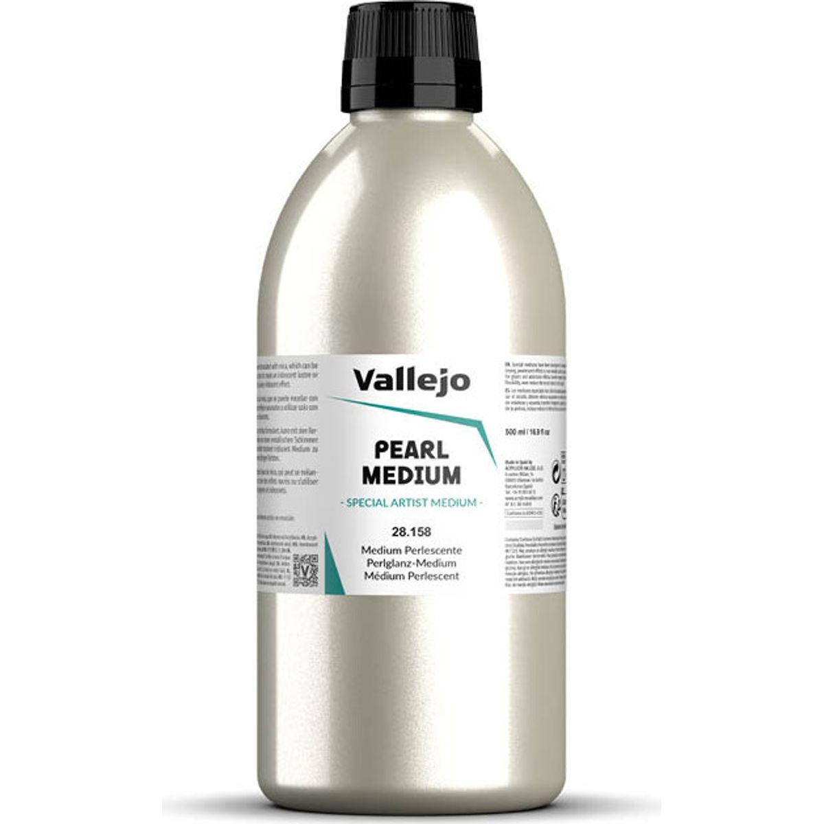 Vallejo - Pearl Medium 500 Ml - Akryl Medium