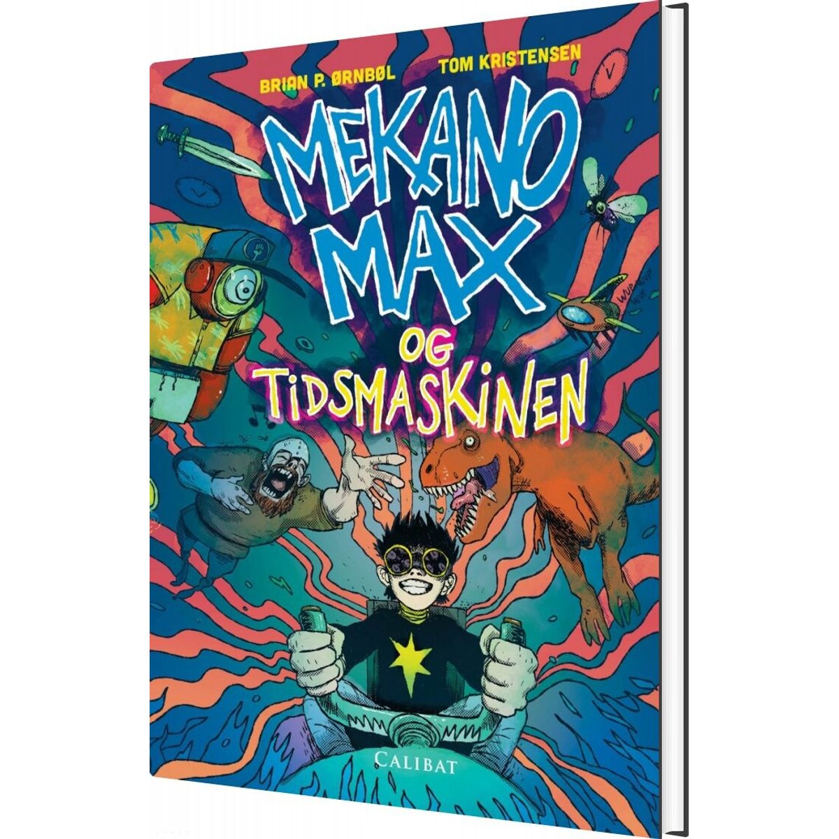 Mekano Max Og Tidsmaskinen - Brian P. ørnbøl - Bog