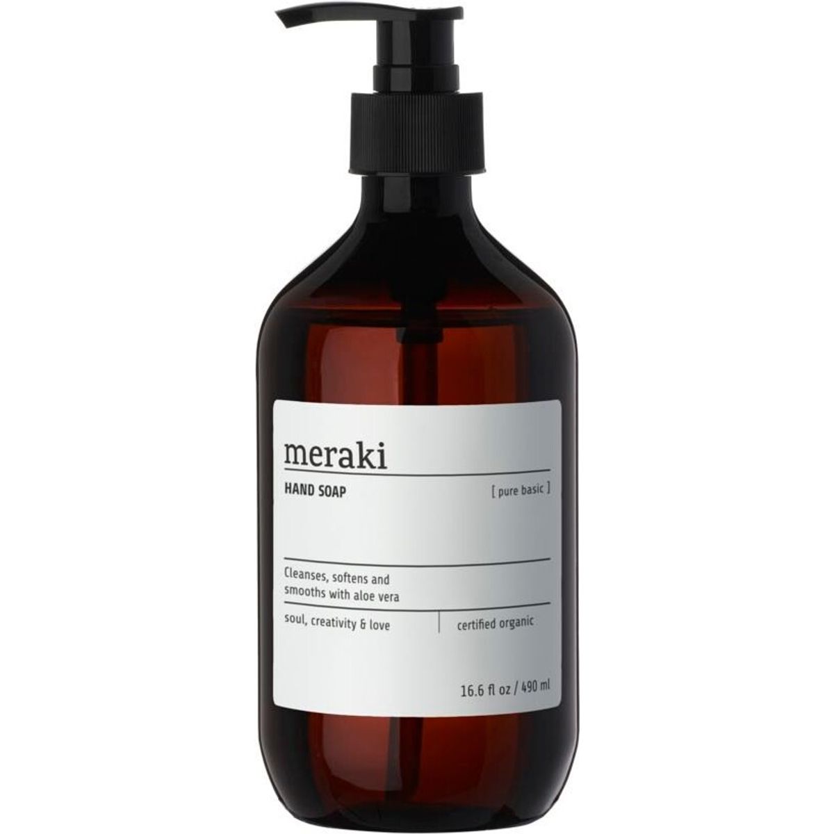 Meraki - Hand Soap Pure Basic 490 Ml - Håndsæbe