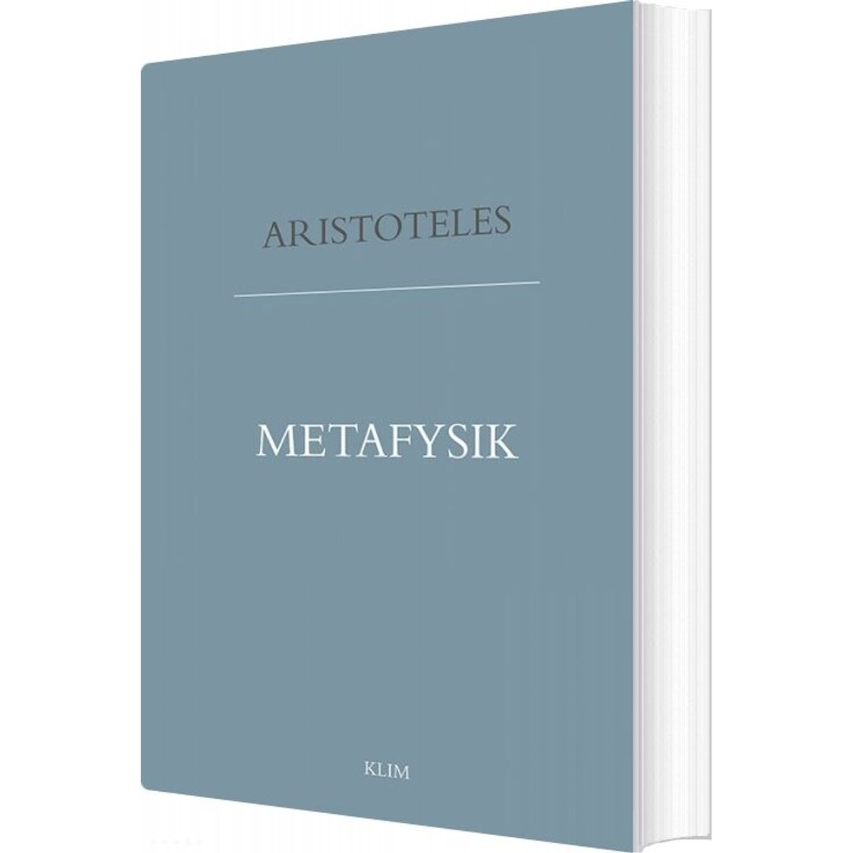 Metafysik - Aristoteles - Bog