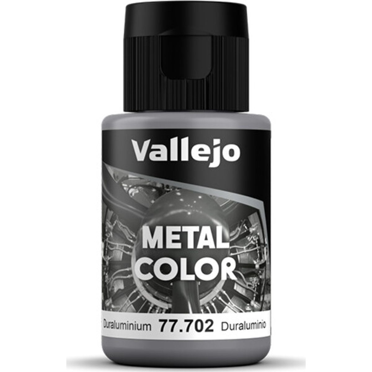 Vallejo - Metal Color Airbrush Maling - Duraluminium 32 Ml