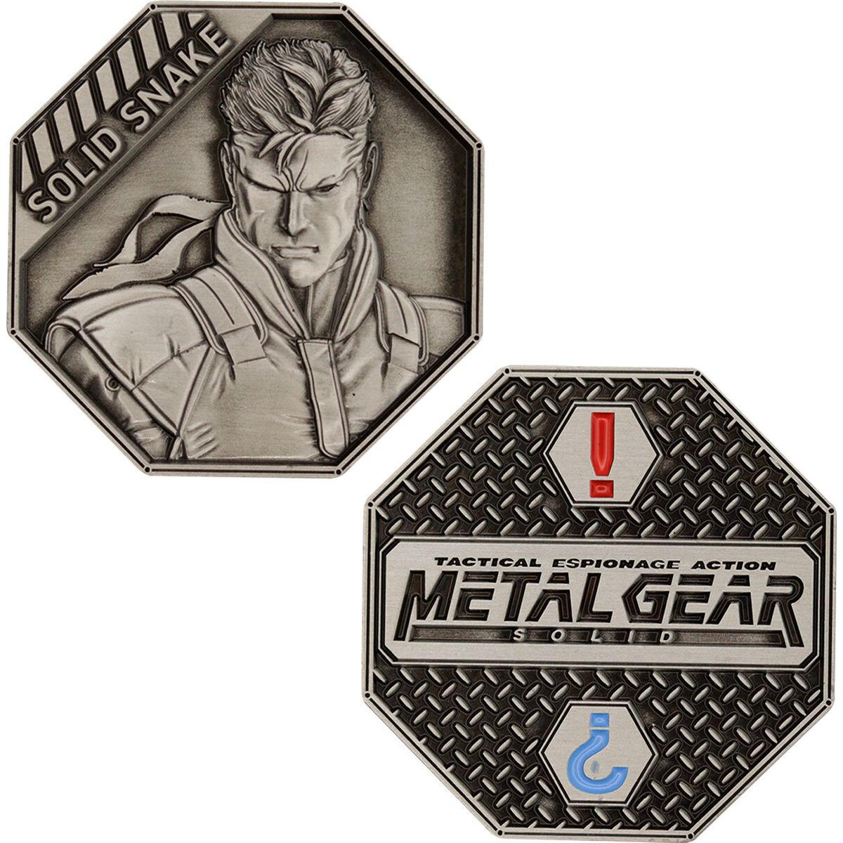 Metal Gear Solid Limited Edition 'solid Snake' Collectible Coin