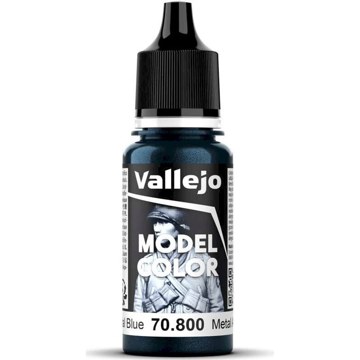 Vallejo - Model Color - Metallic Blue - 17-18 Ml - 70800