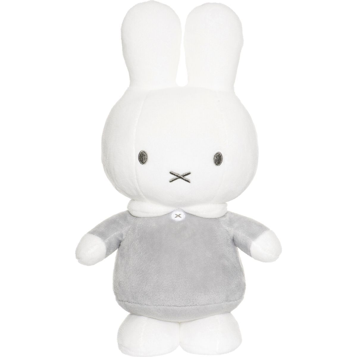 Miffy Kanin Bamse I Grå - Stor 30 Cm.