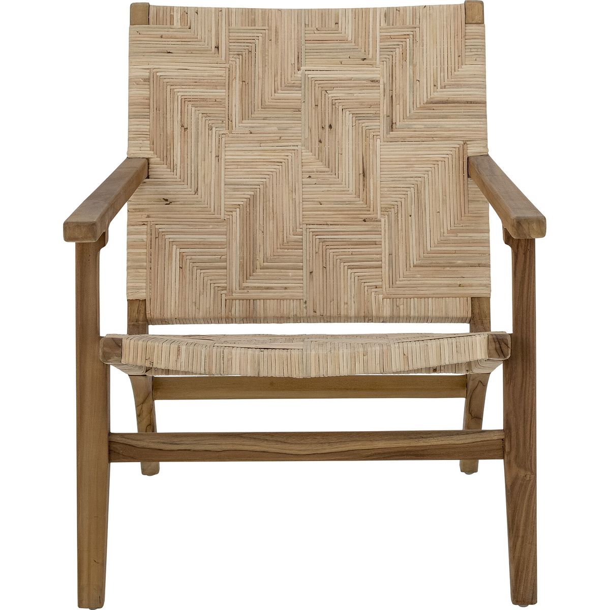 Creative Collection - Mills Loungestol - Brun - Rattan