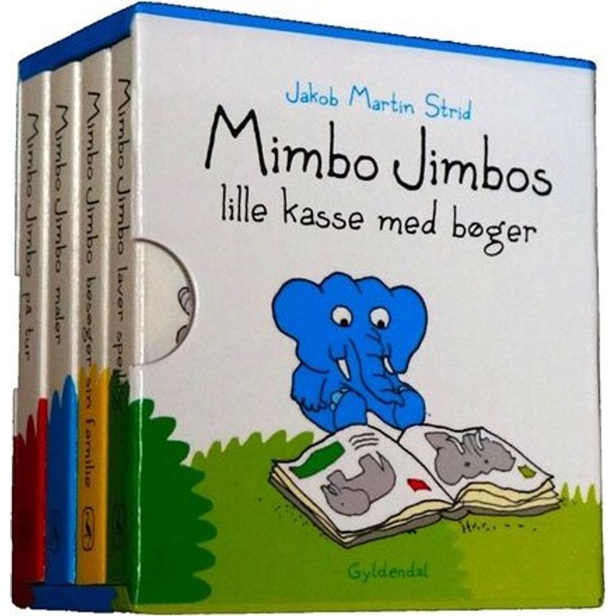 Mimbo Jimbos Lille Kasse Med Bøger - Jakob Martin Strid - Bog