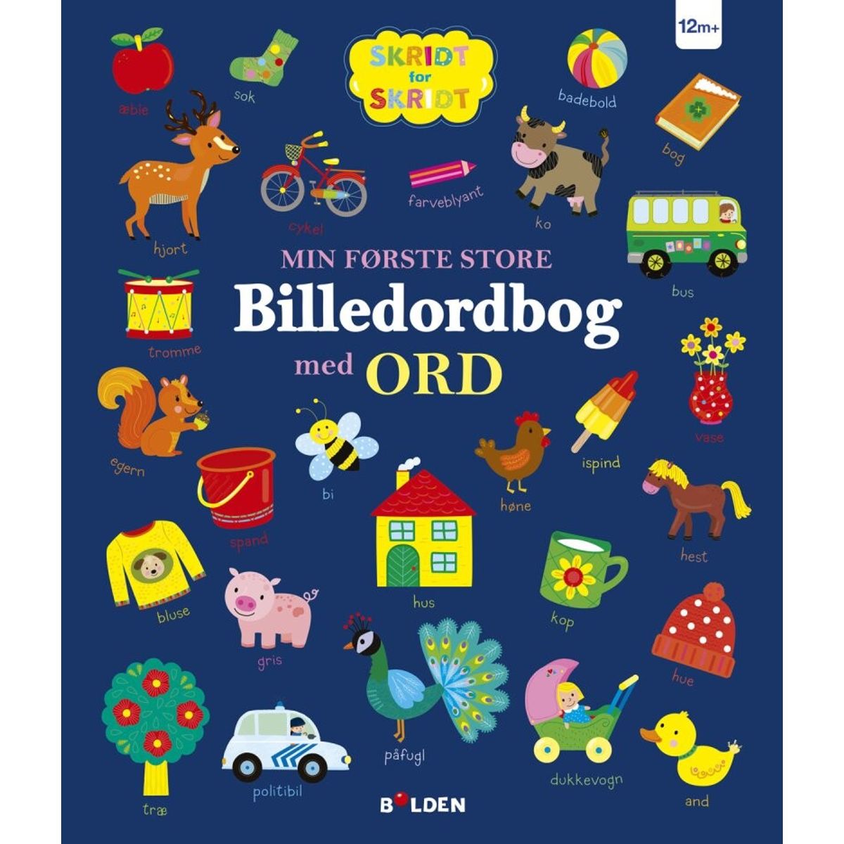 Min Første Store Billedordbog Med Ord - Diverse - Bog