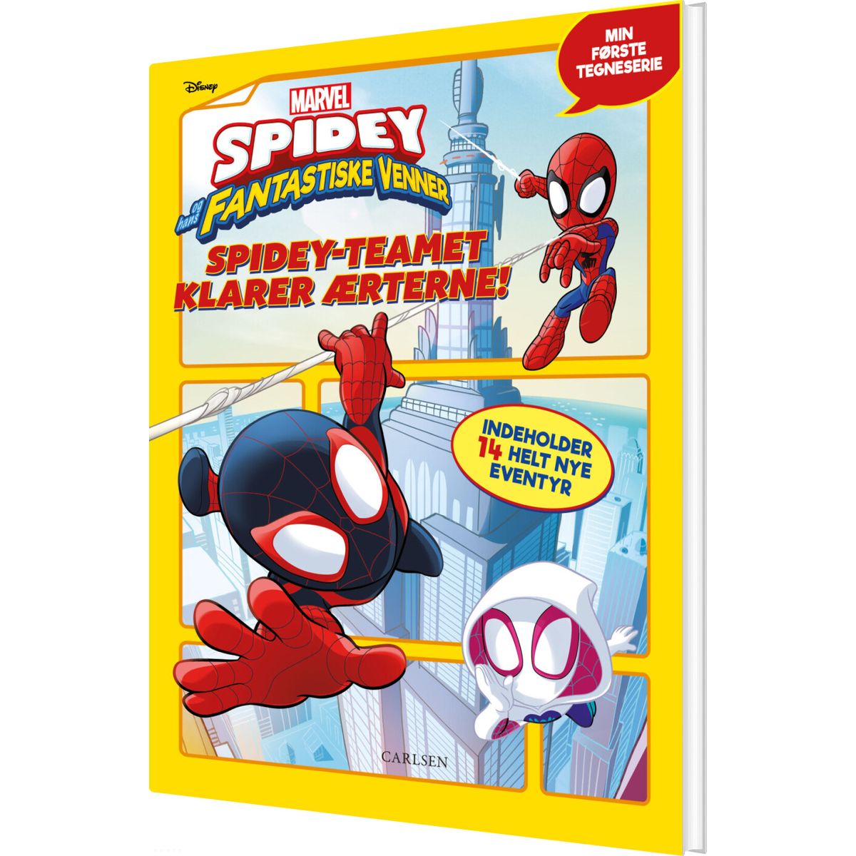 Min Første Tegneserie - Spidey Og Hans Fantastiske Venner - Märvel - Bog