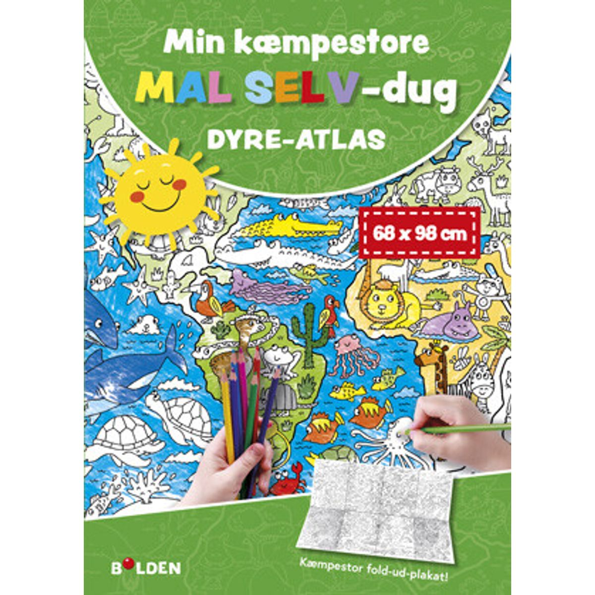 Min Kæmpestore Mal Selv-dug: Dyre-atlas