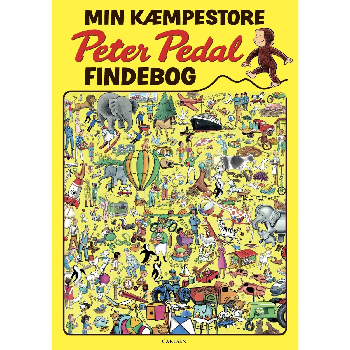 Min Kæmpestore Peter Pedal-findebog - H.a. Rey - Bog