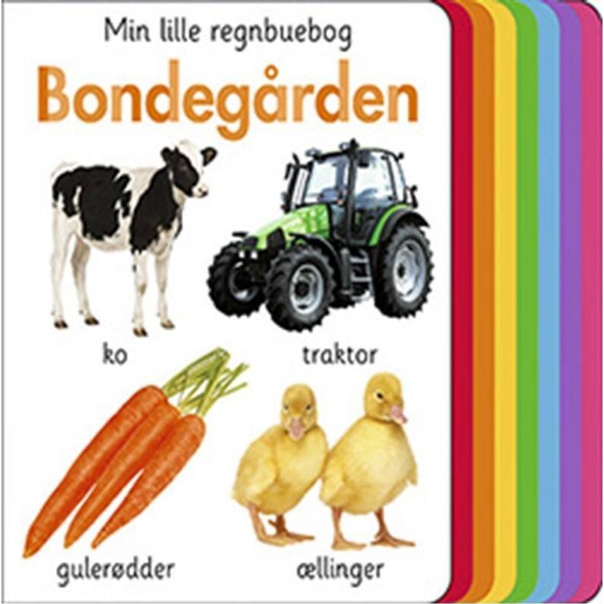 Min Lille Regnbuebog - Bondegården - Alvilda - Bog