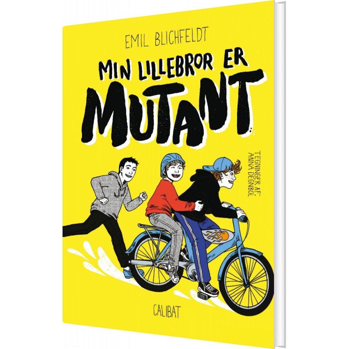 Min Lillebror Er Mutant - Emil Blichfeldt - Bog