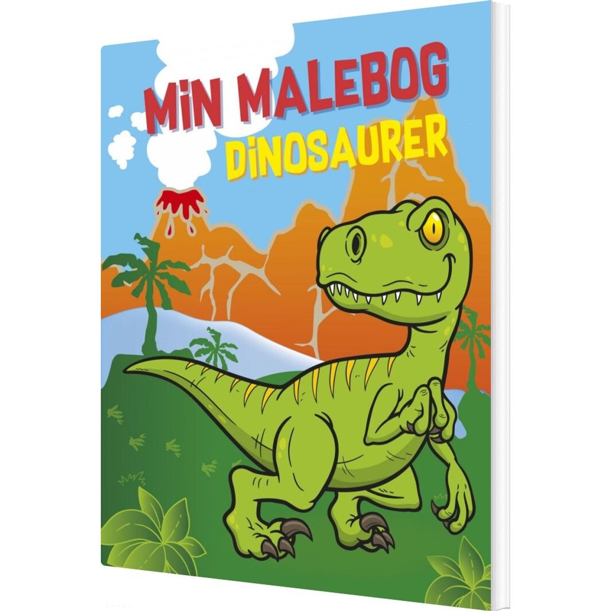 Min Malebog - Dinosaurer - Bog