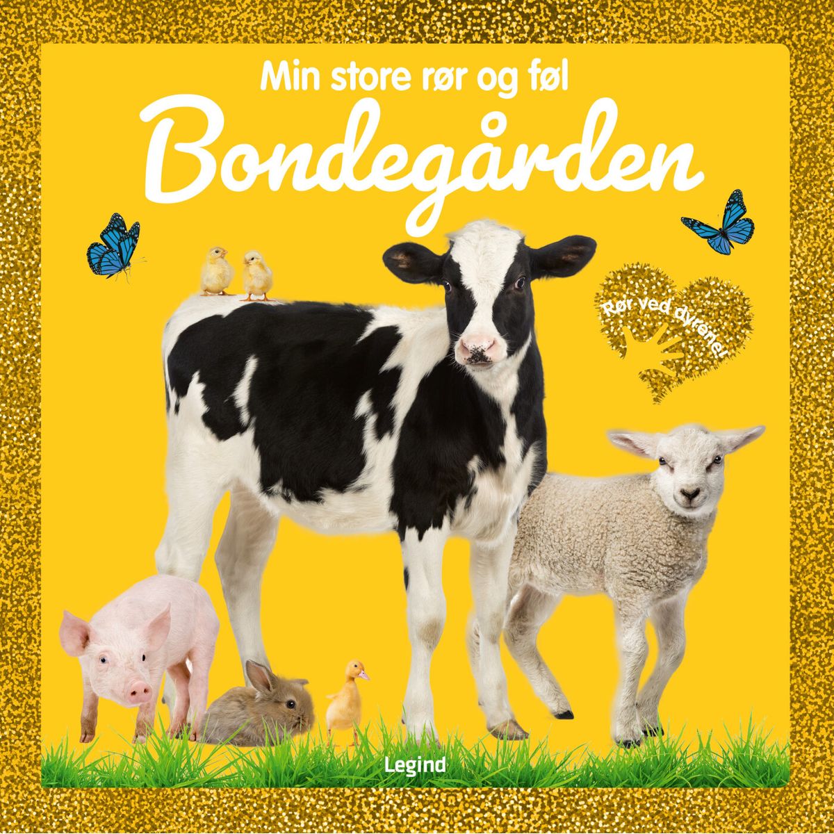 Min Store Rør Og Føl: Bondegården - Bog