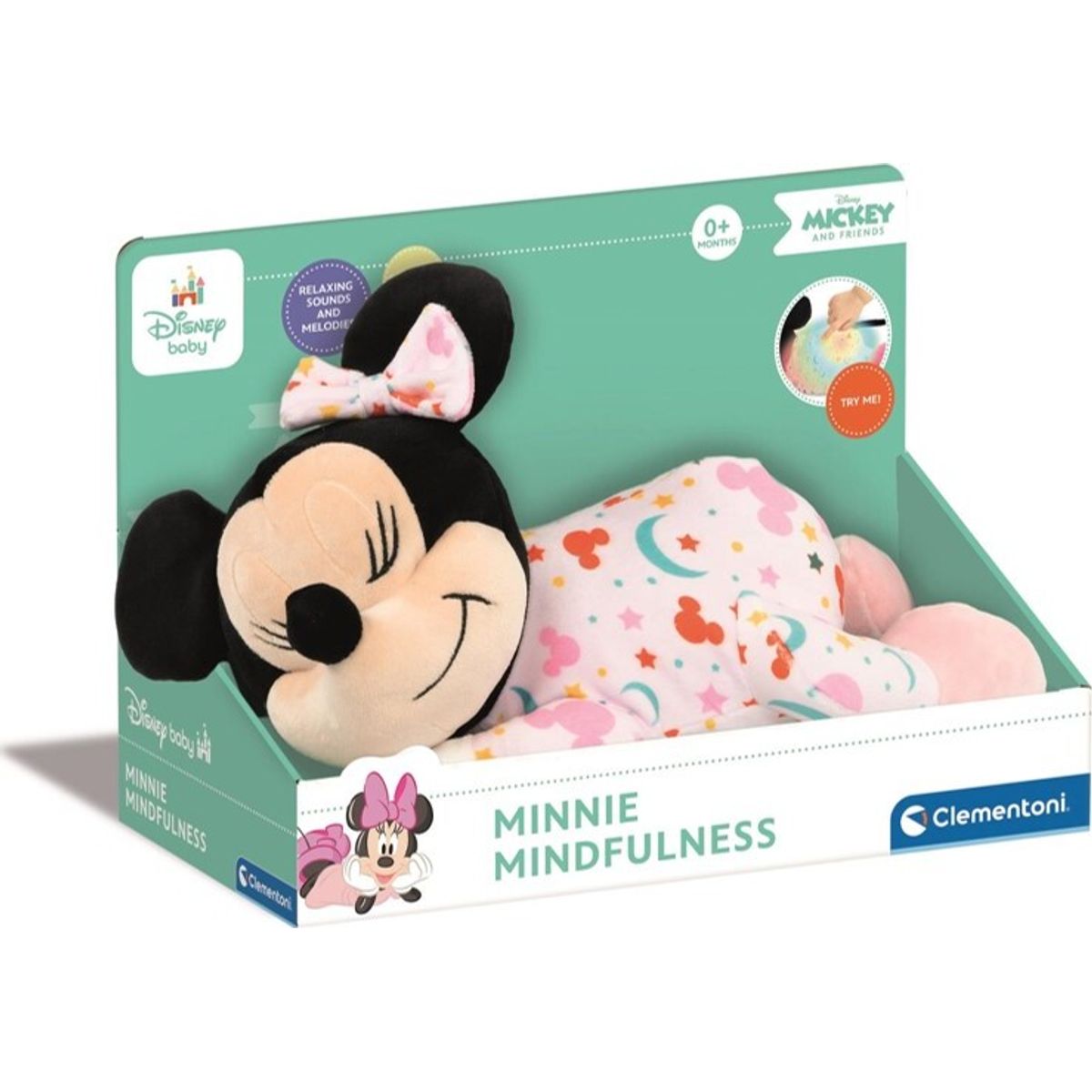 Clementoni - Minnie Mouse Mindfulness Bamse - Disney Baby