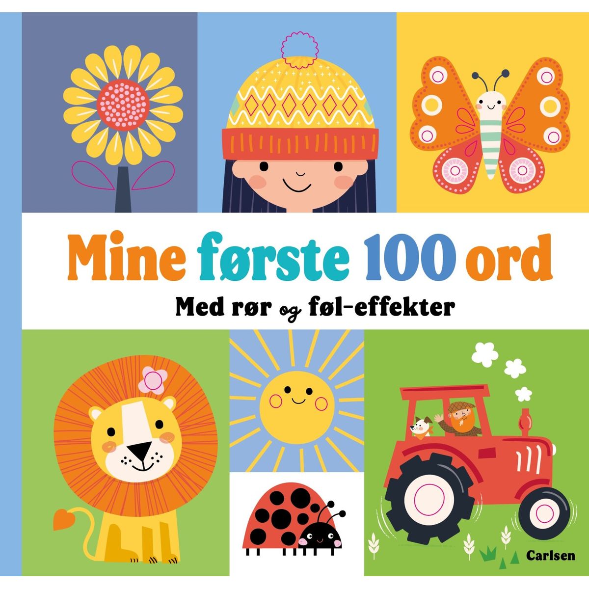 Mine Første 100 Ord Med Rør Og Føl-effekter - Bog