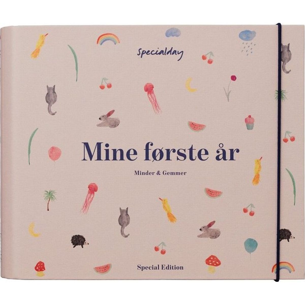 Mine Første år - Minder Og Gemmer - Special Edition - Pige - Specialday - Bog