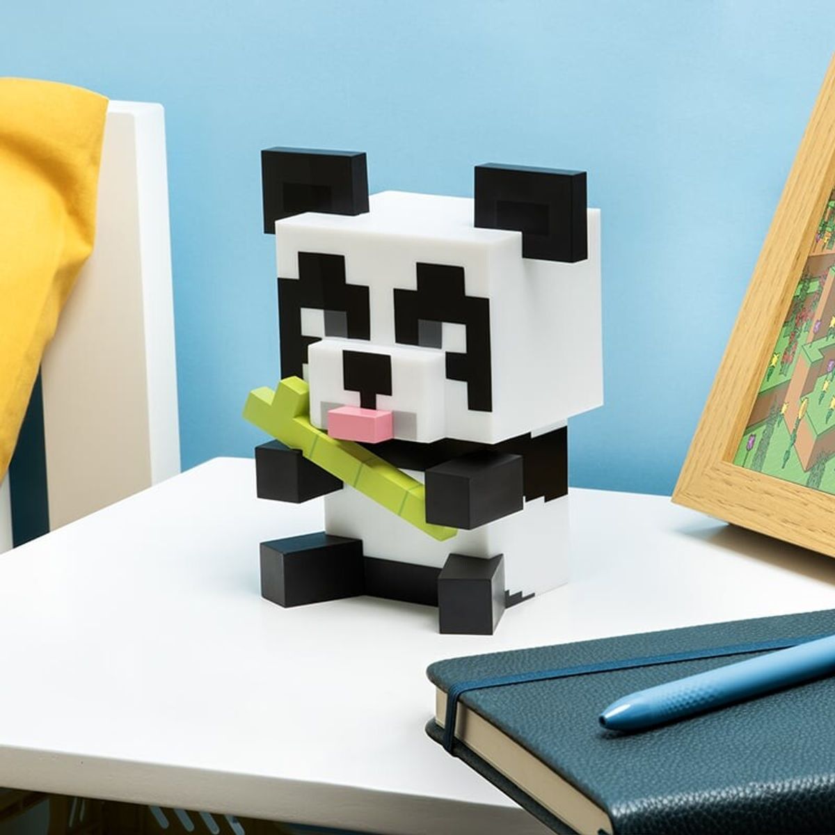 Minecraft - Lampe Til Børn - Panda