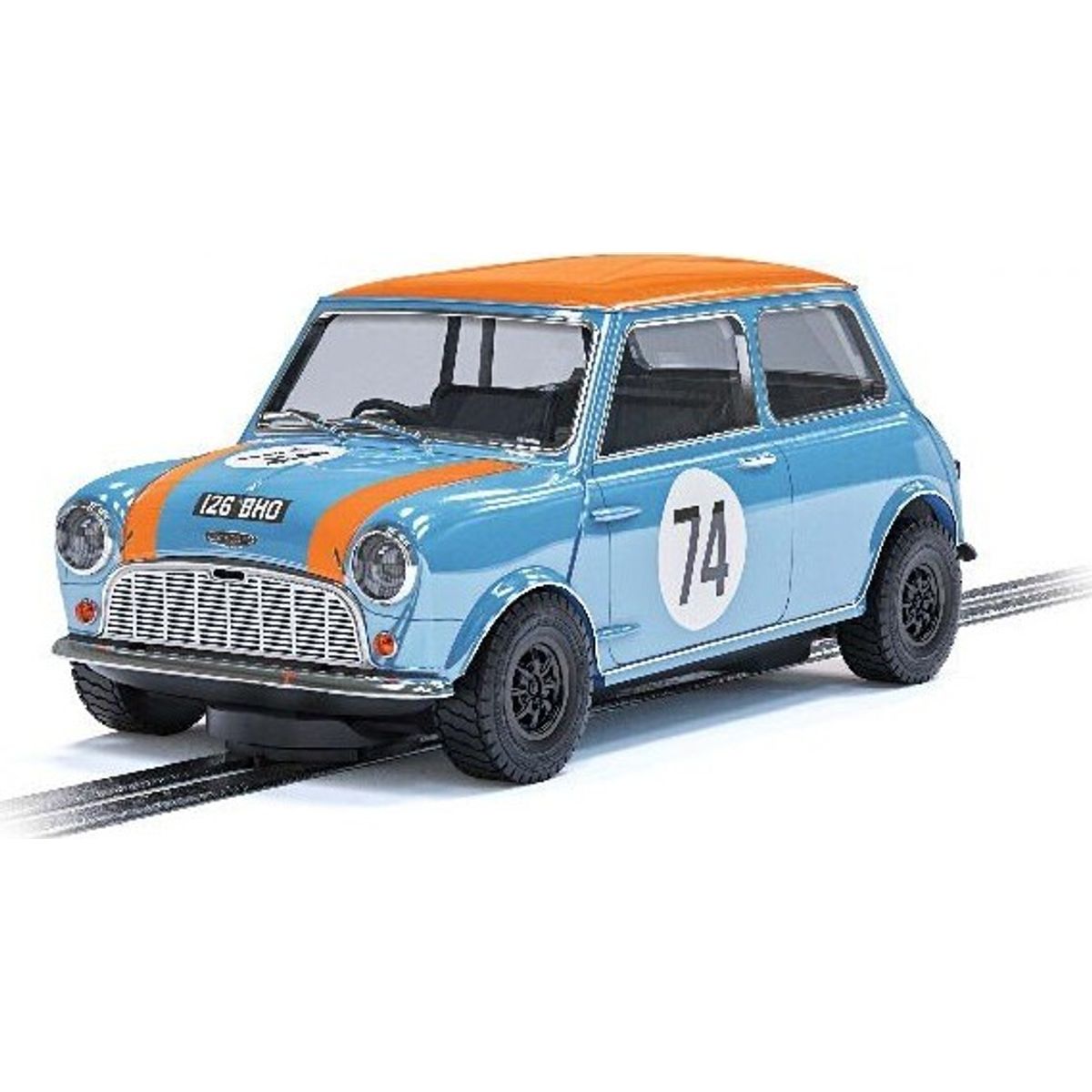 Scalextric Bil - Mini Cooper S Gulf - C4325