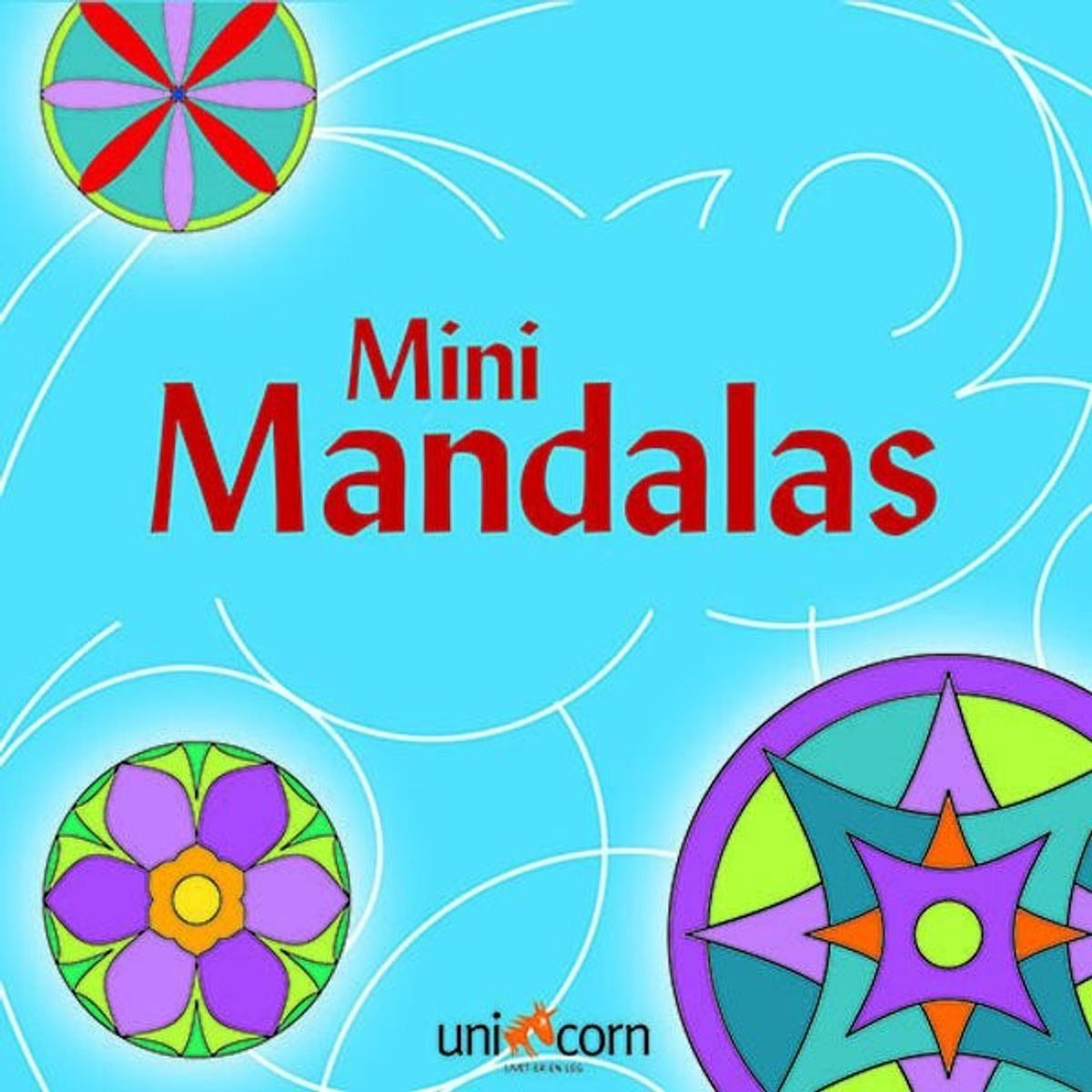 Mini Mandalas - Blå - Bog