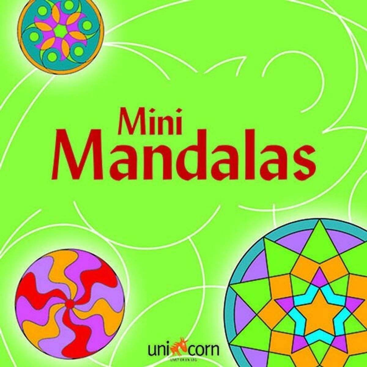 Mini Mandalas - Grøn - Bog