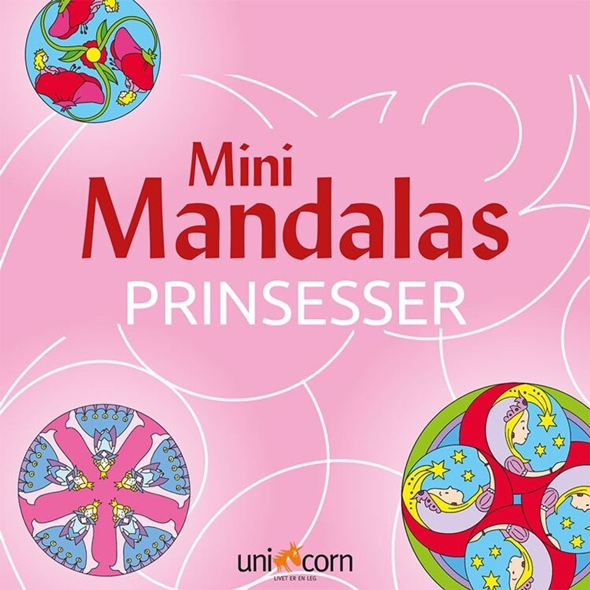 Mini Mandalas - Prinsesser - Bog