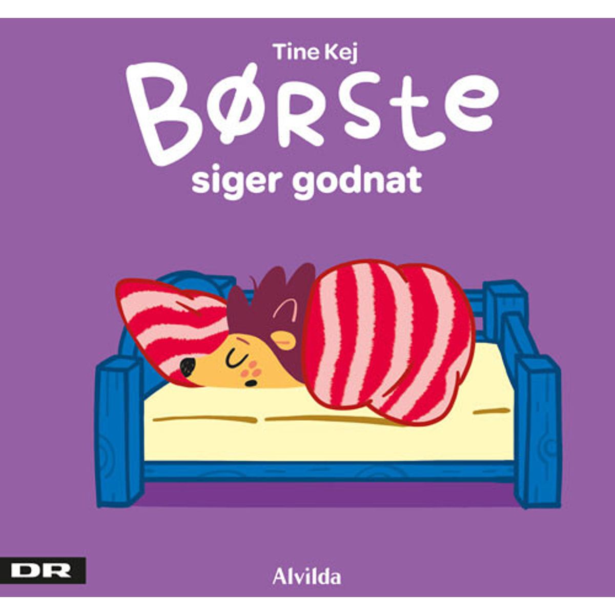 Minisjang - Børste Siger Godnat - Tine Kej - Bog