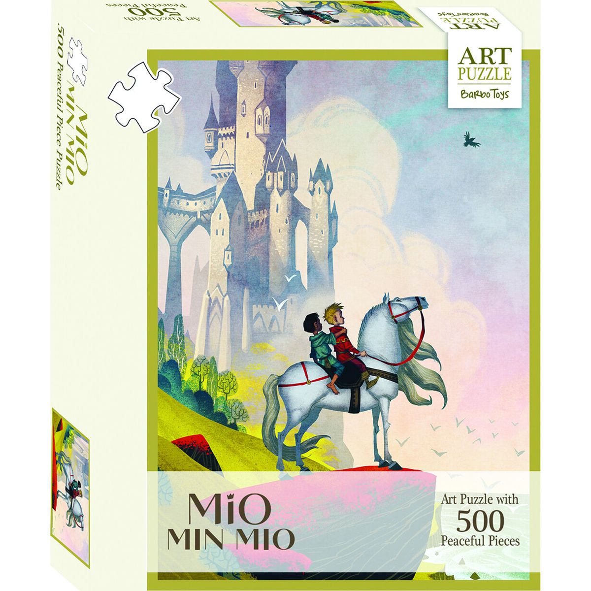 Art Puzzle Puslespil - Mio Min Mio - Slot - 500 Brikker - Barbo Toys