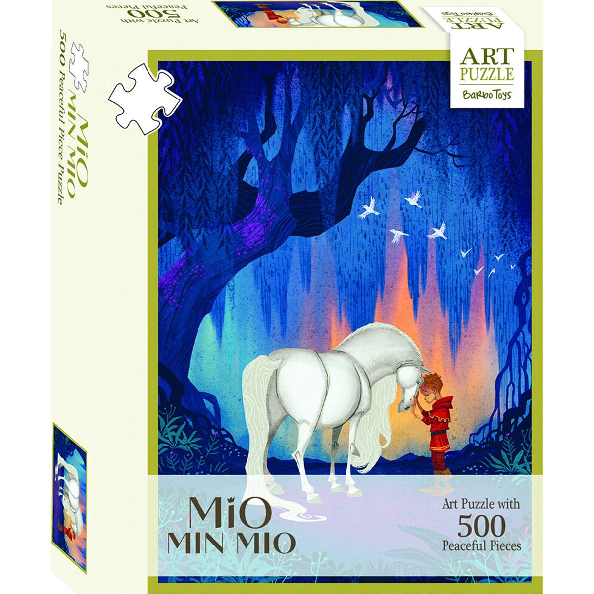 Art Puzzle Puslespil - Mio Min Mio - Hest - 500 Brikker - Barbo Toys