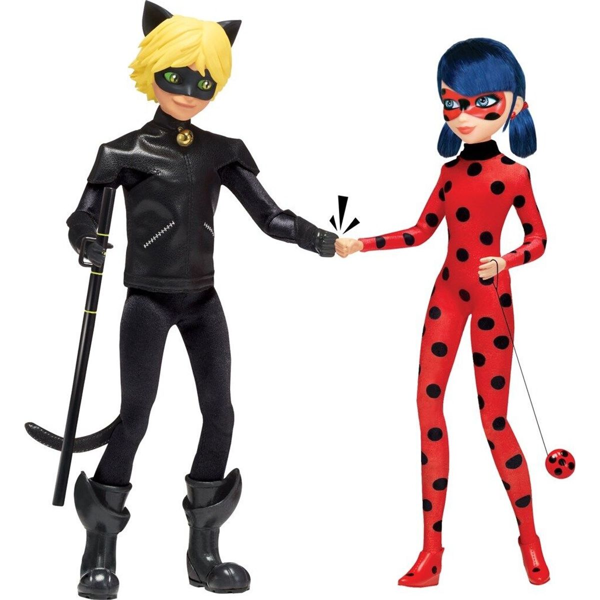 Miraculous Figurer - Ladybug & Cat Noir - 2-pak