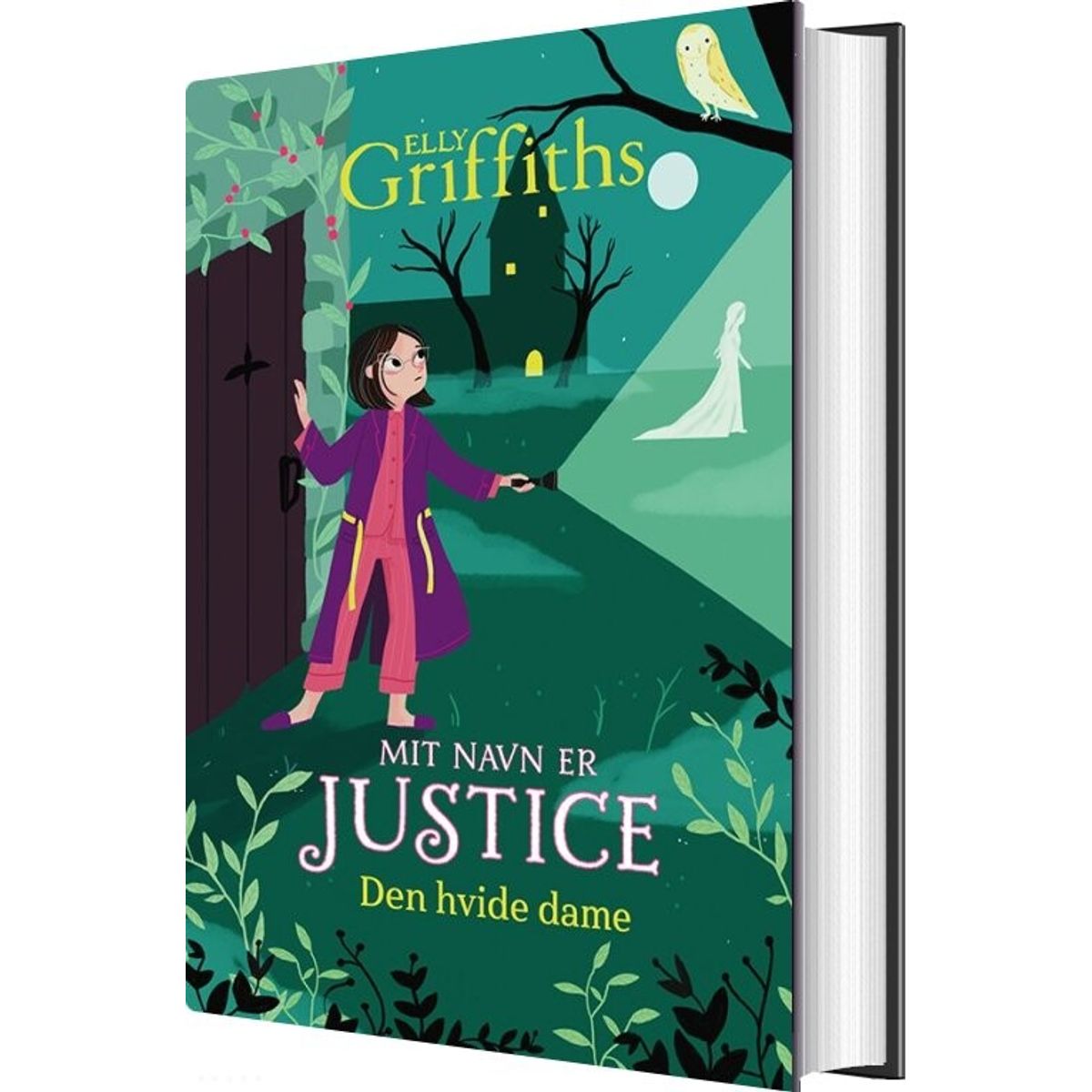 Mit Navn Er Justice 3: Den Hvide Dame - Elly Griffiths - Bog