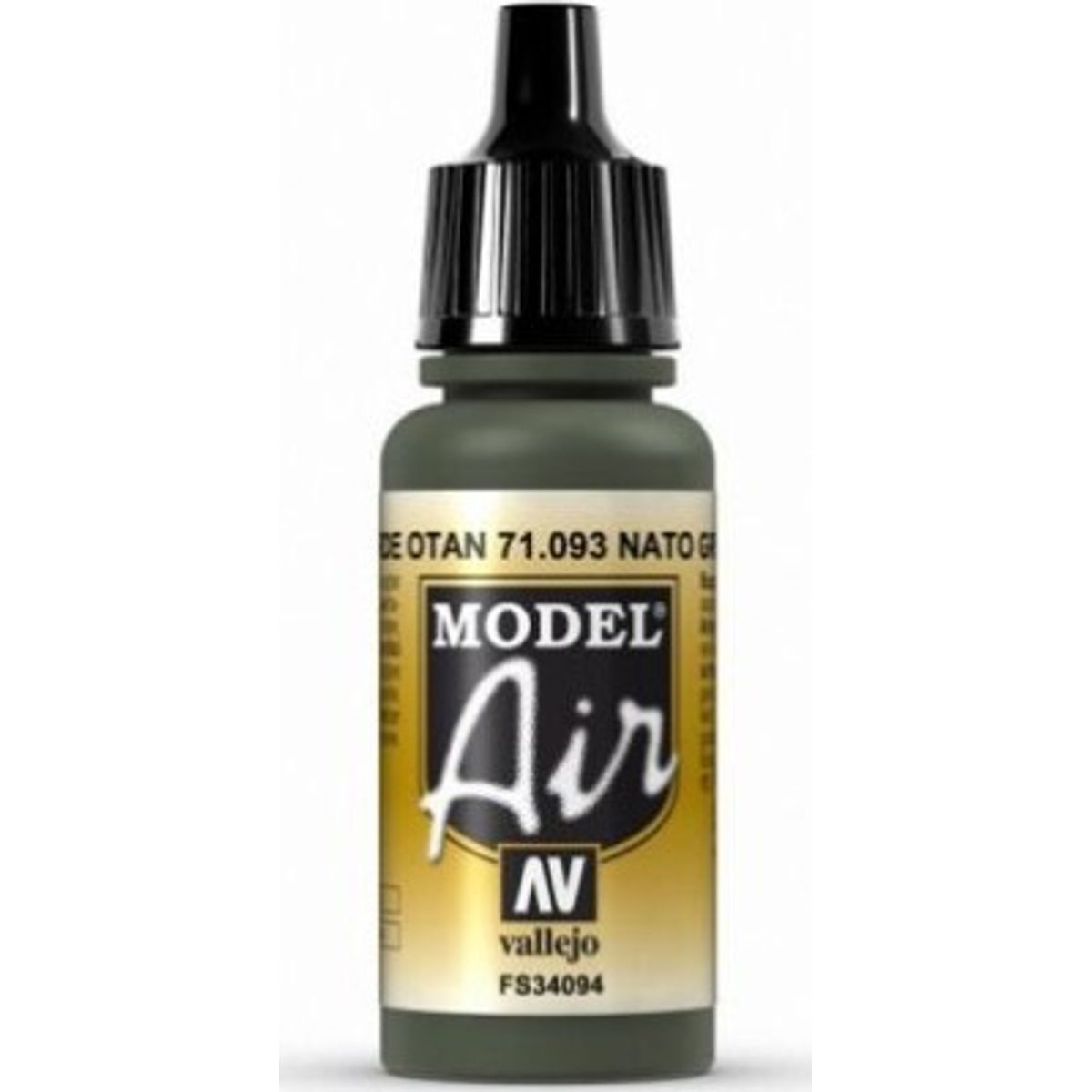 Vallejo - Model Air - Nato Green Mat - 17 Ml - 71093