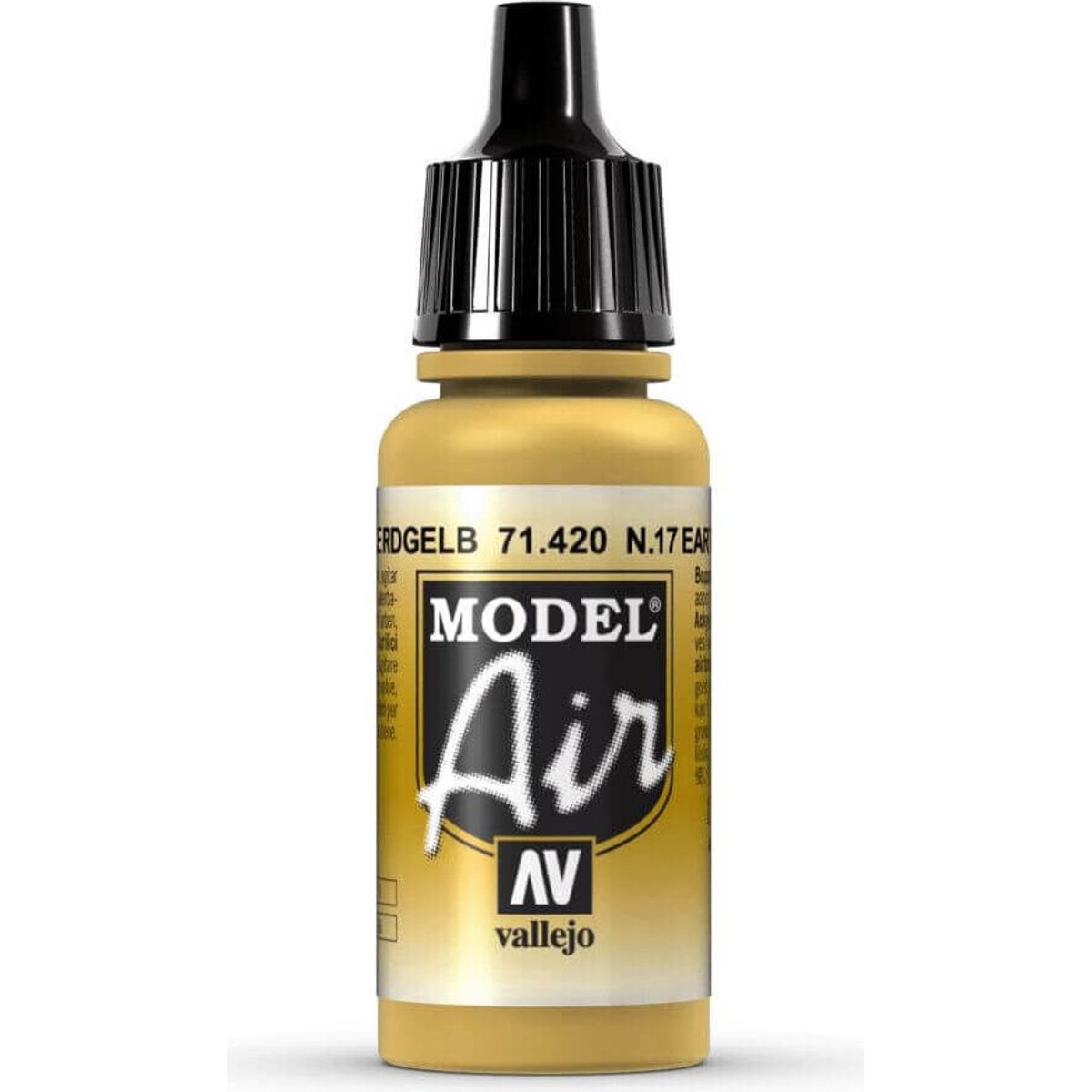 Model Air 17ml No.17 Earth Yellow - 71420 - Vallejo