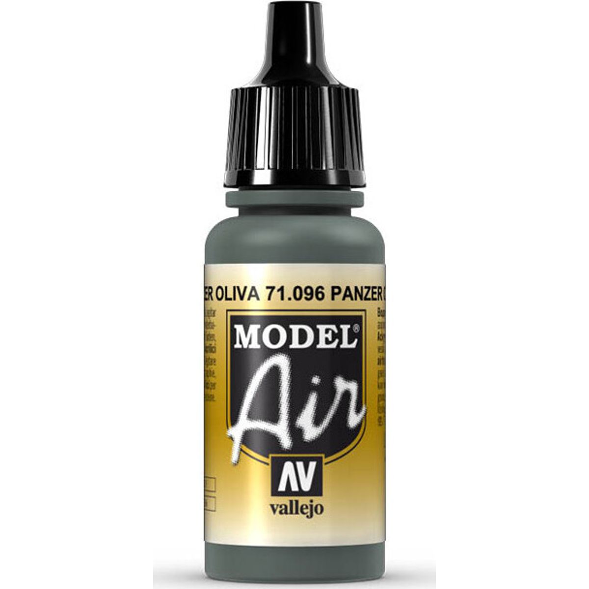 Vallejo - Model Air - Olive Grey Mat - 17 Ml - 71096