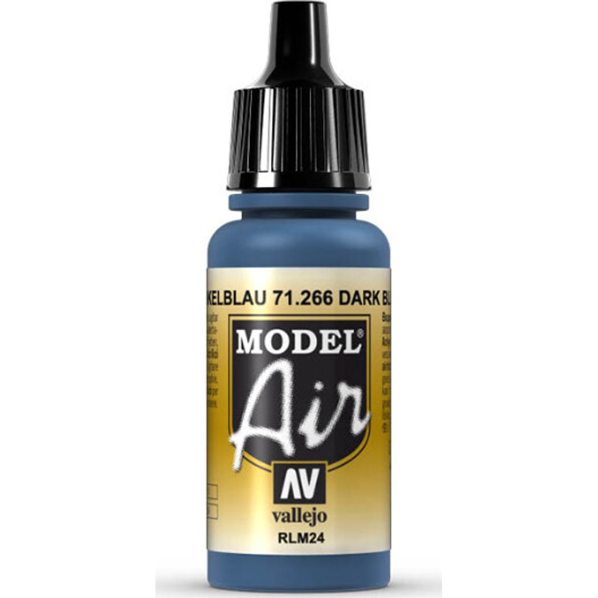 Vallejo - Model Air - Dark Blue Rlm24 Mat - 17 Ml - 71266