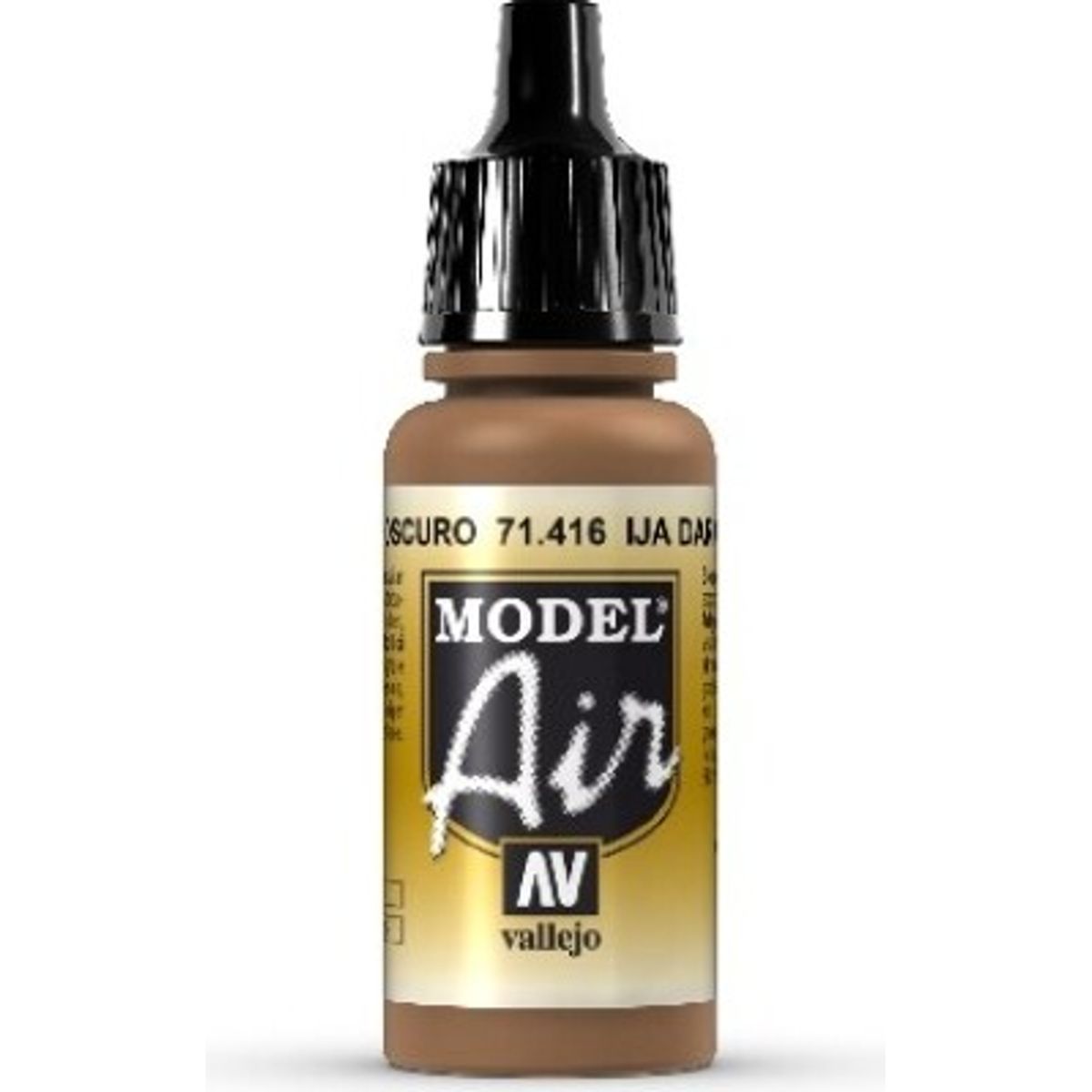 Vallejo - Model Air - Ija Dark Beige Mat - 17 Ml - 71416