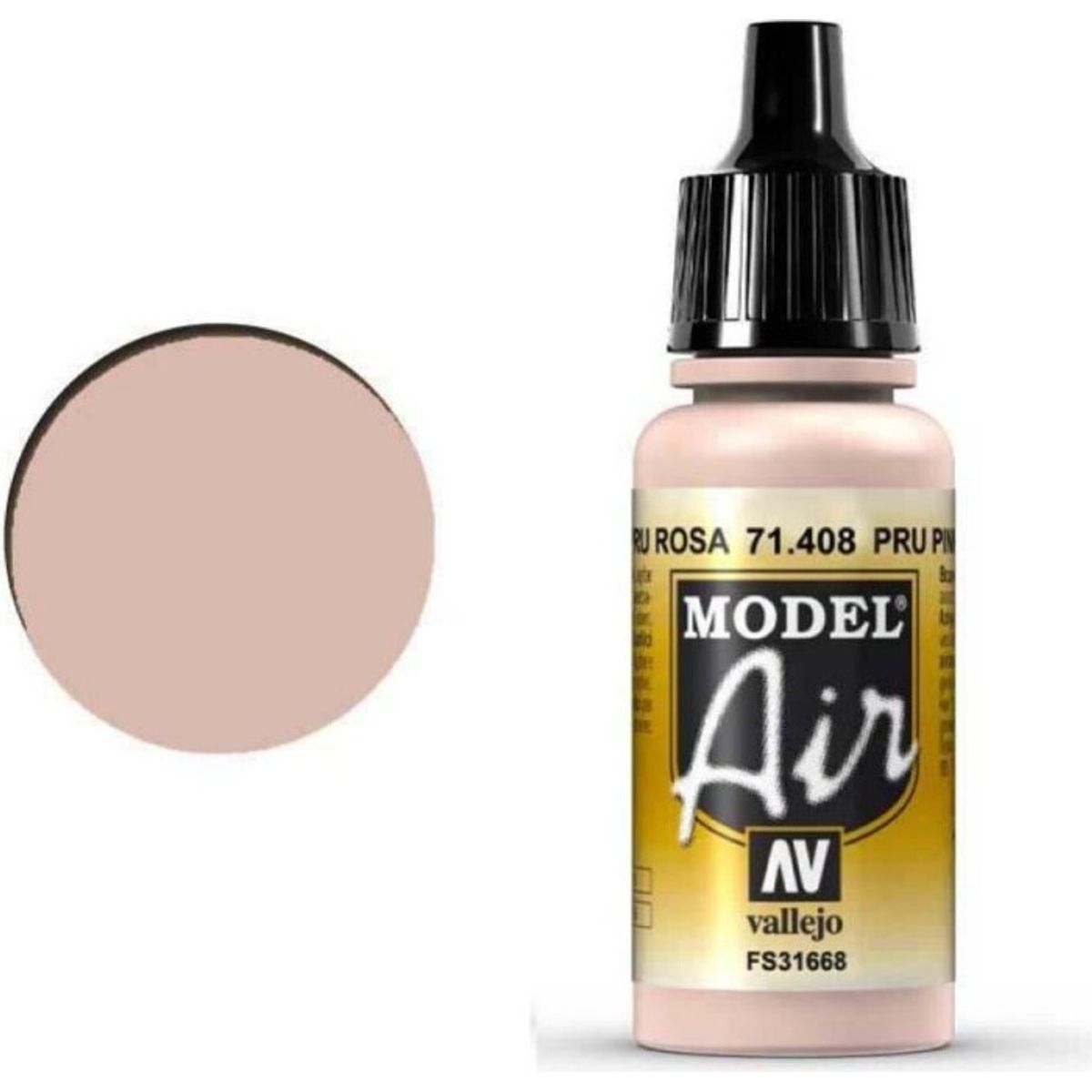 Vallejo - Model Air - Pru Pink Mat - 17 Ml - 71408