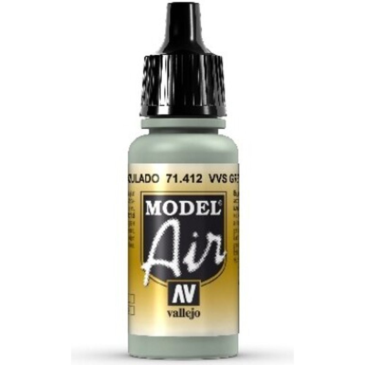 Vallejo - Model Air - Vvs Grey Blue Mat - 17 Ml - 71412