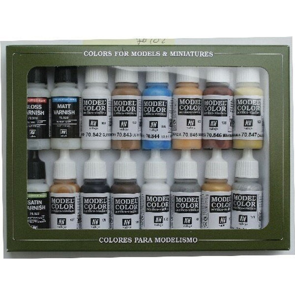 Vallejo - Model Color Maling Sæt - Folkstone Special - 16x17 Ml