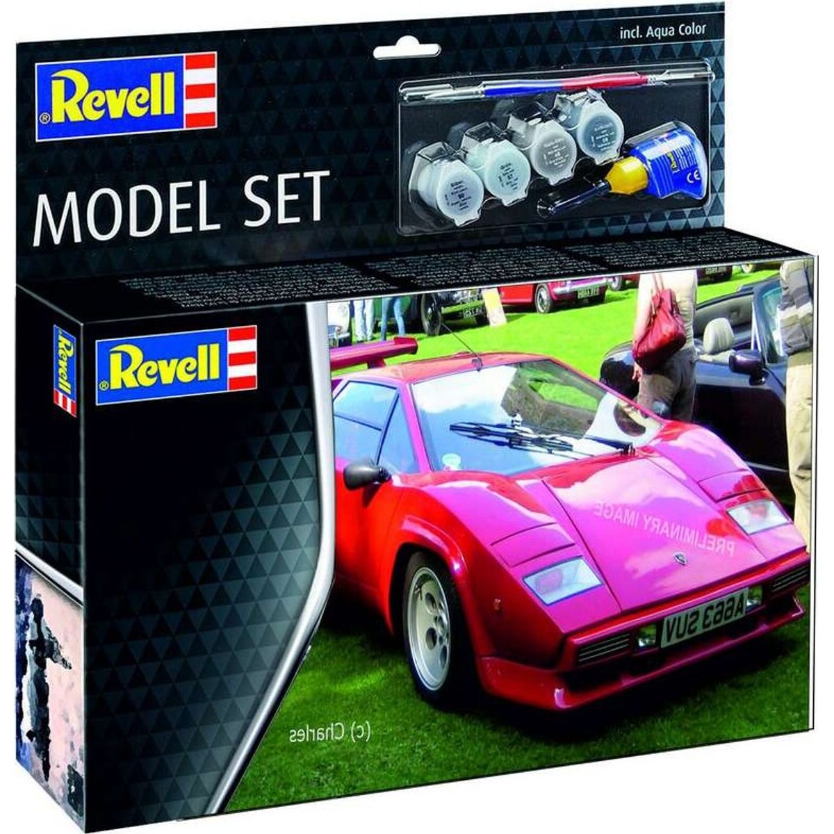 Model Set Lamborghini Countach Lp500s 1:24 - 67730 - Revell