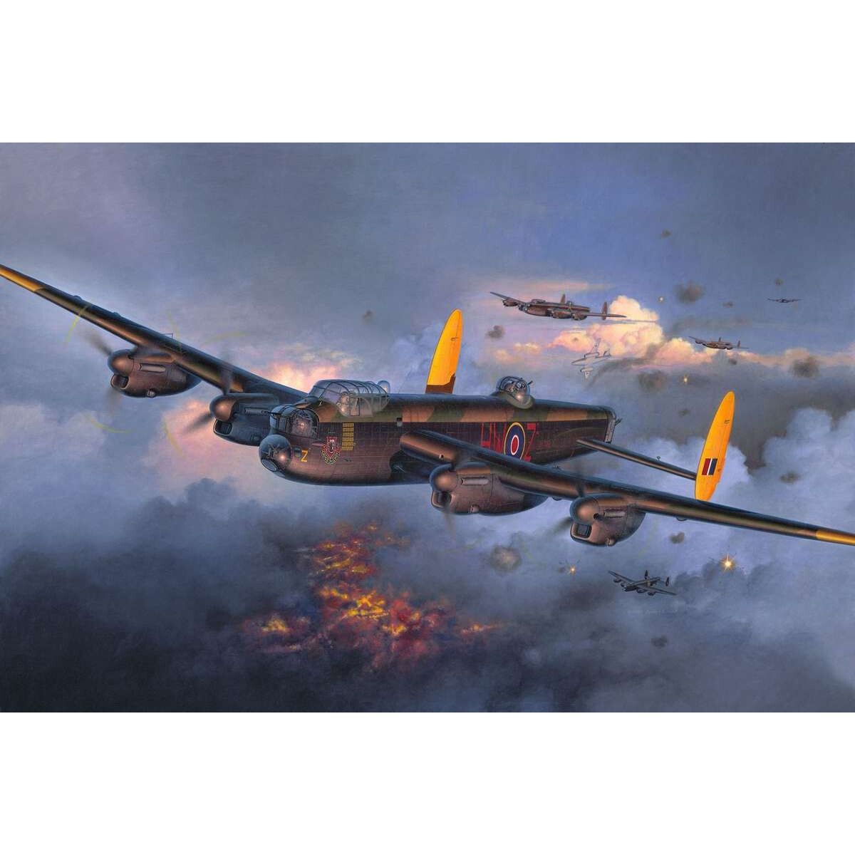 Revell - Lancaster Mk.i/iii Model Fly Byggesæt - 1:72 - 04300