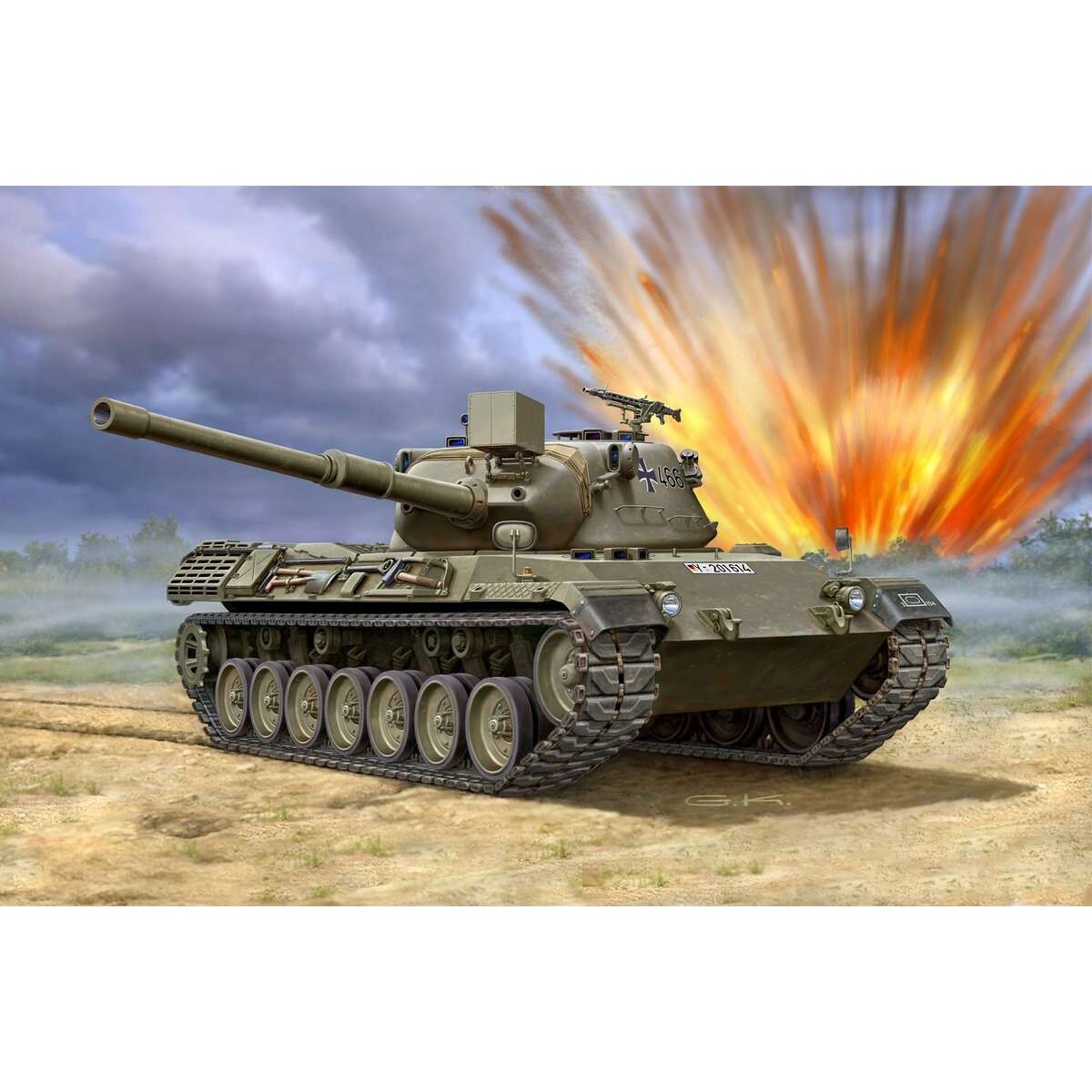 Revell - Leopard 1 - Tank Byggesæt - 1:35 - Level 4 - 03240