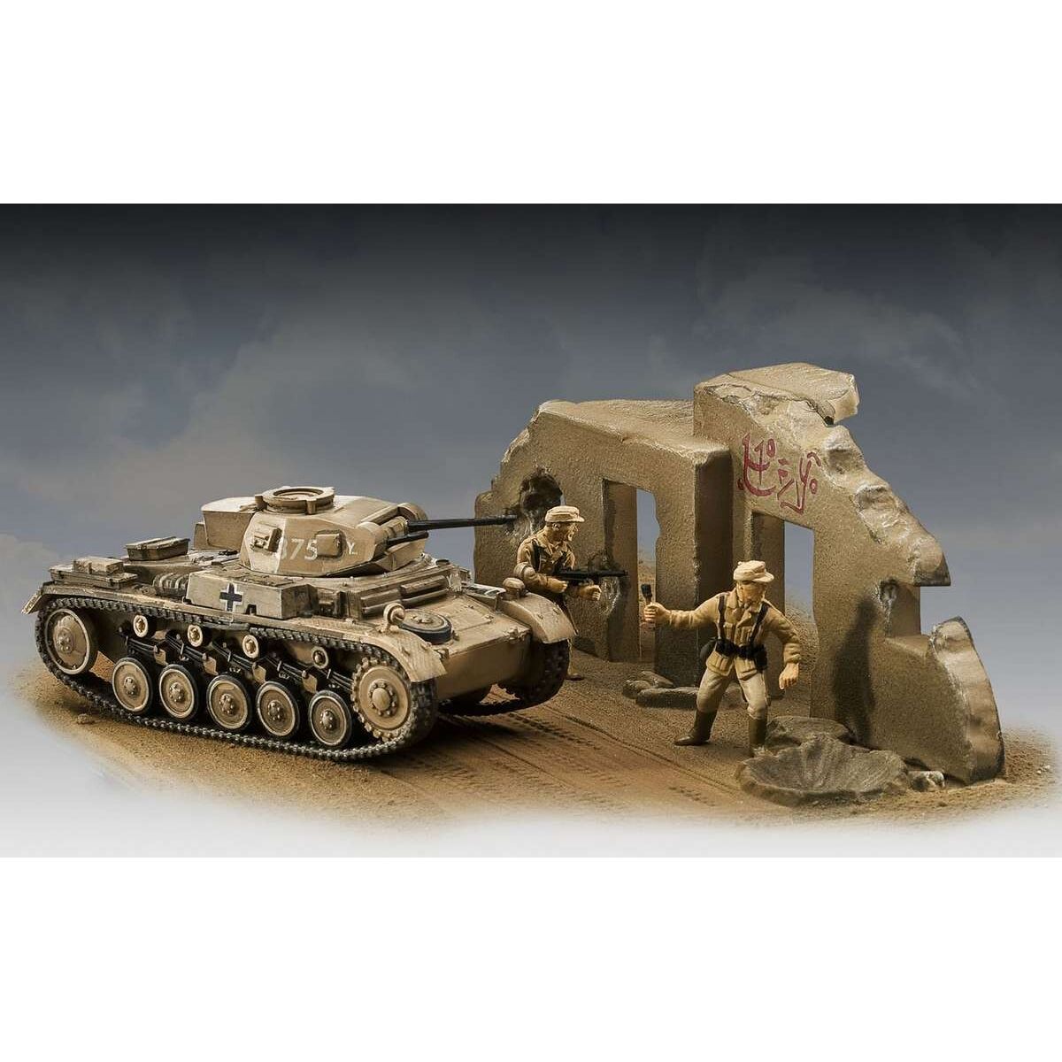 Revell - Pzkpfw Ii Ausf. F Model Tank Byggesæt - 1:76 - 03229