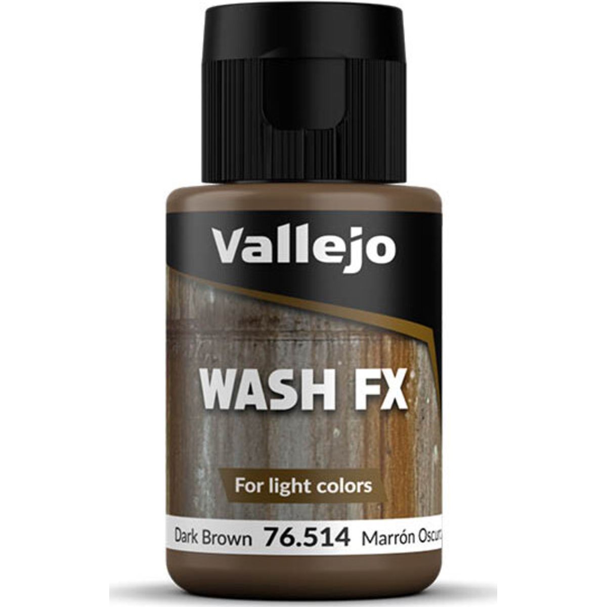 Vallejo - Model Wash - Dark Brown 35 Ml - 76514